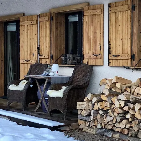 L'Ours Blanc Lodge Le Biot Exterior foto