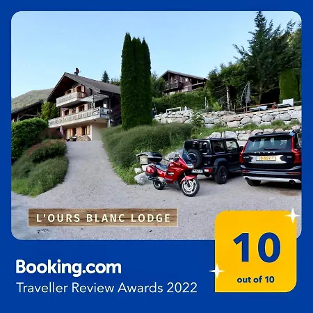 L'Ours Blanc Lodge Le Biot Exterior foto